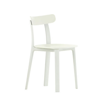 Vitra All Plastic Chair White Vitra All Plastic Chair White